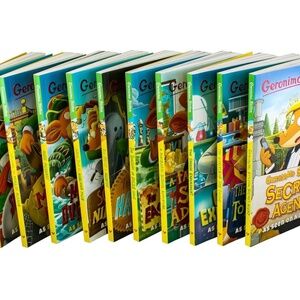 Geronimo Stilton 10 Book Green Collection Series 2